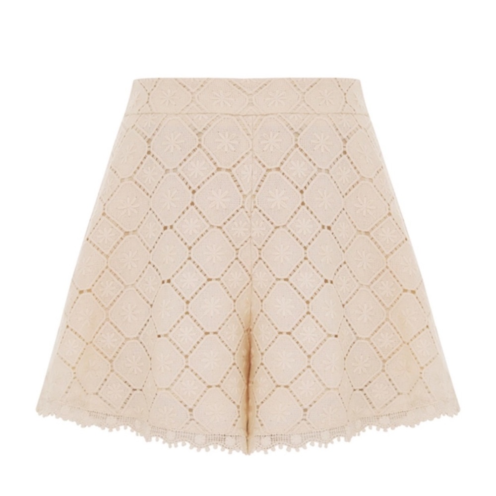 Zimmermann Wylie Crochet Short (size Medium)